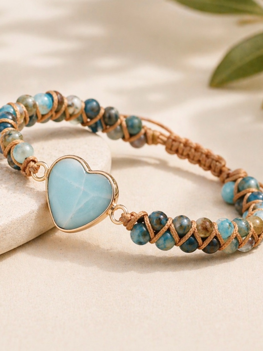 Heart Shaped Beaded Bracelet